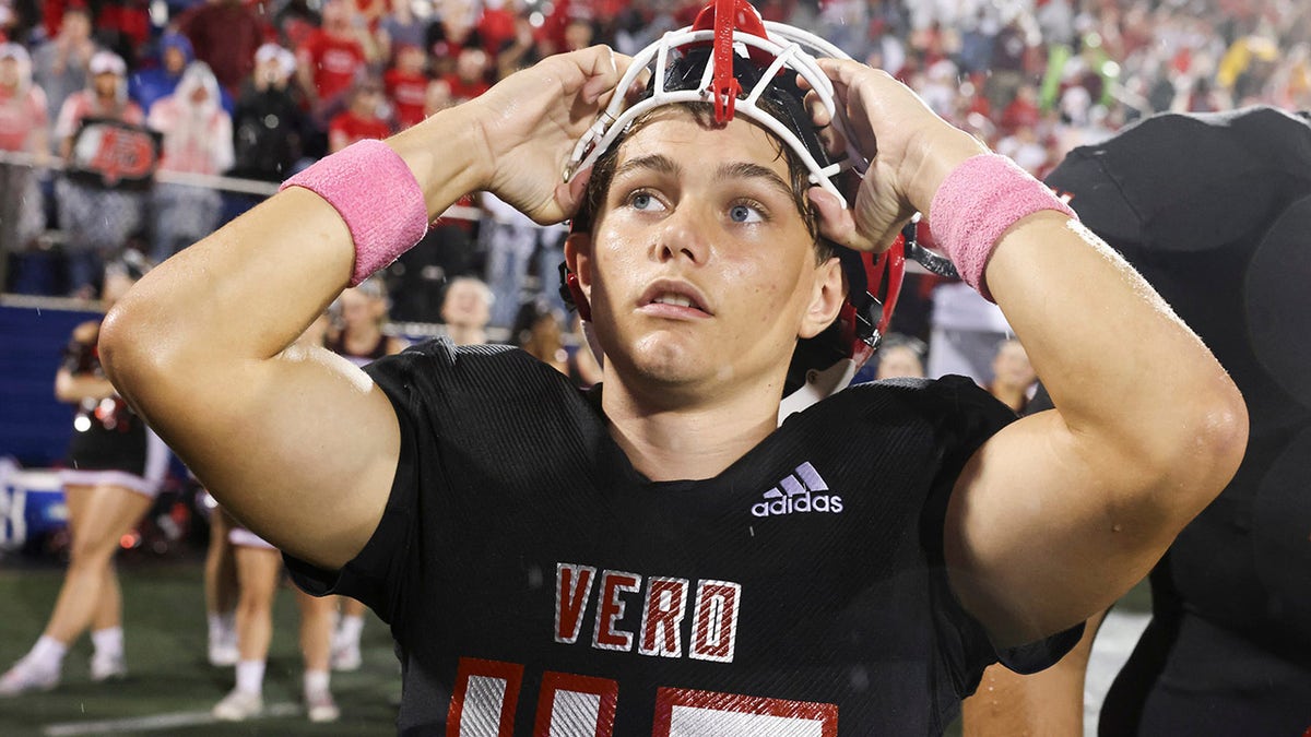 A Vero Beach football player is stunned