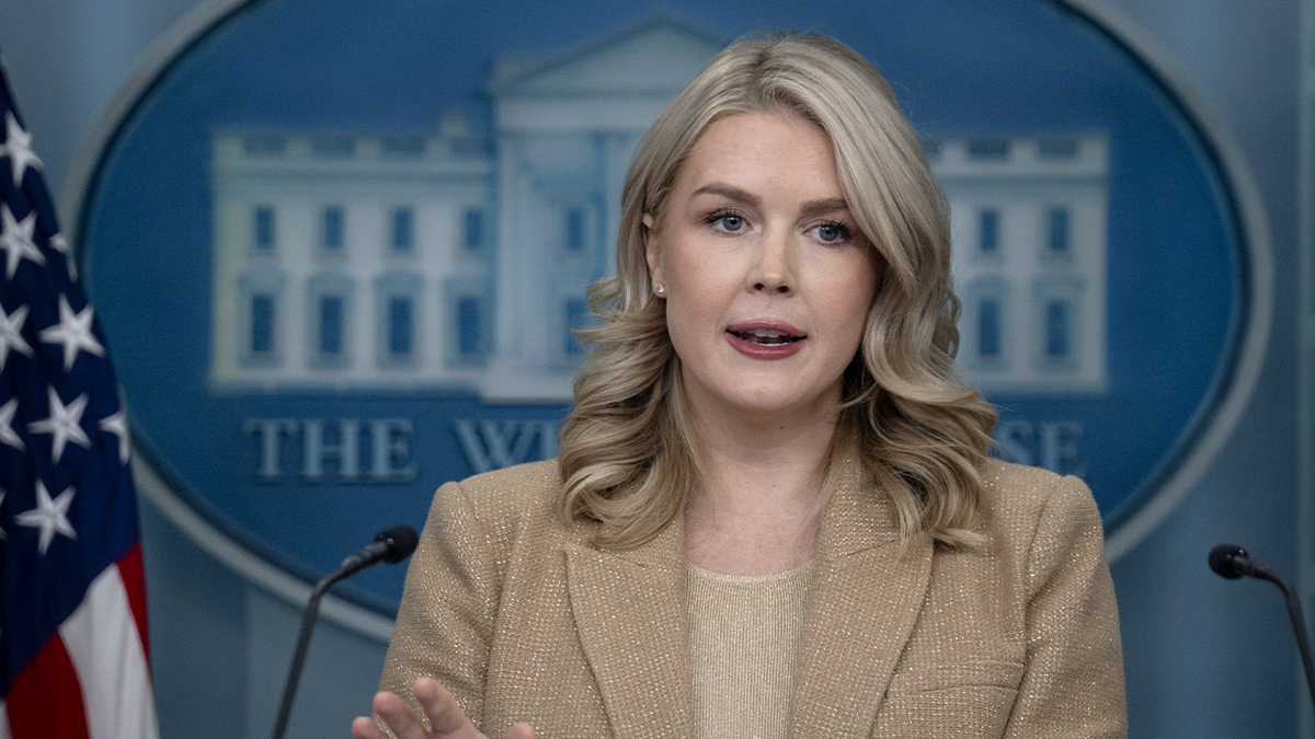 Karoline Leavitt in press briefing