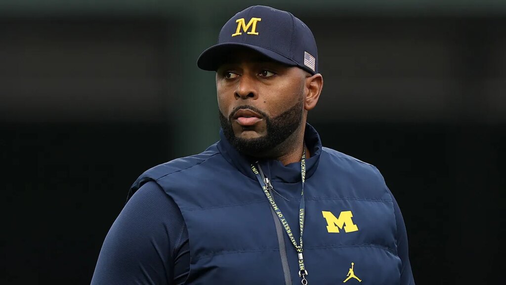 Fired Michigan coach Sherrone Moore makes bond; lawyer declines to say if he’ll return home