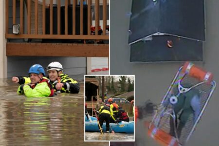 Historic rains and flooding trigger dramatic rescues in Washington state