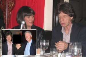 Epstein, Clinton and Mick Jagger share dinner in new photos released by DOJ