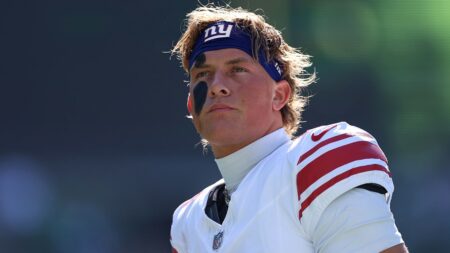 Jaxson Dart’s father comes to son’s defense after analyst questions Giants rookie’s future with team