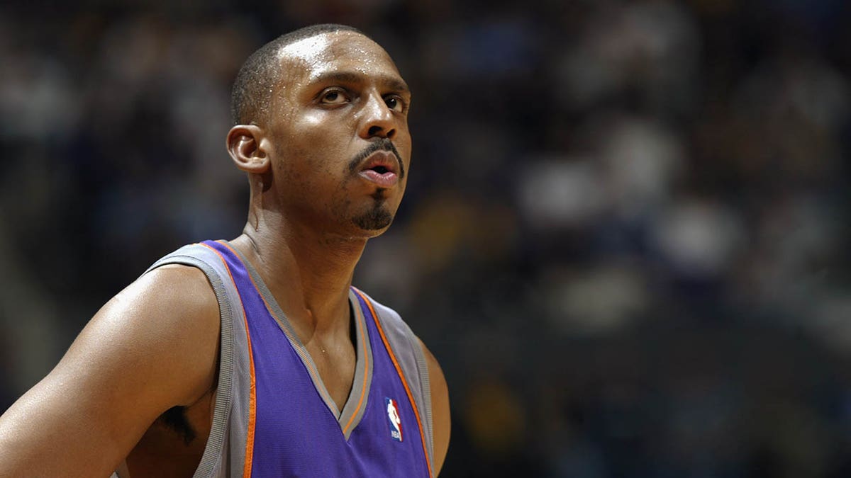 Penny Hardaway during a Phoenix Suns game