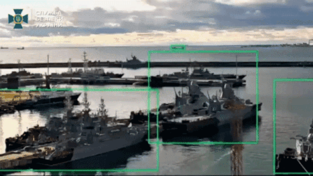 Ukraine says it carried out first-ever underwater drone strike on Russian submarine in Novorossiysk