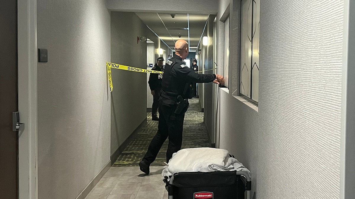 First responders at the Brown University shooting scene