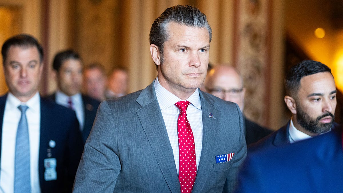 Secretary of War Pete Hegseth in the U.S. Senate