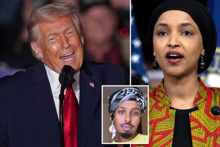 Trump fumes Rep. Ilhan Omar does nothing but ‘b—h,’ insists she should ‘get the hell out’ of US