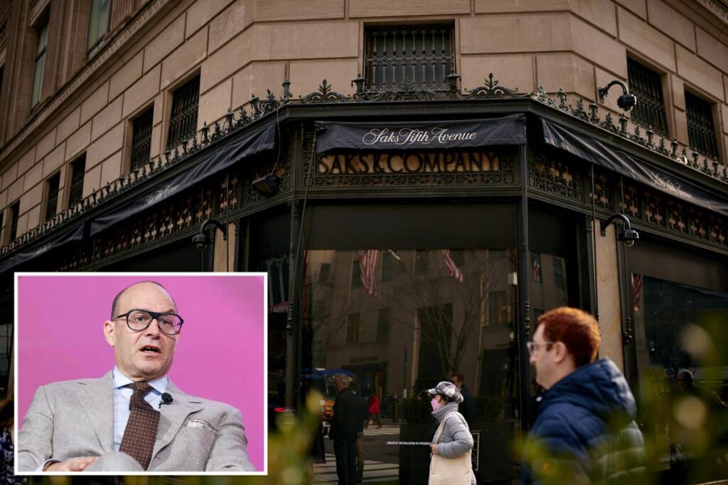 Exclusive | Saks owner races to raise $1B in financing as CEO steps down, possible bankruptcy looms: sources
