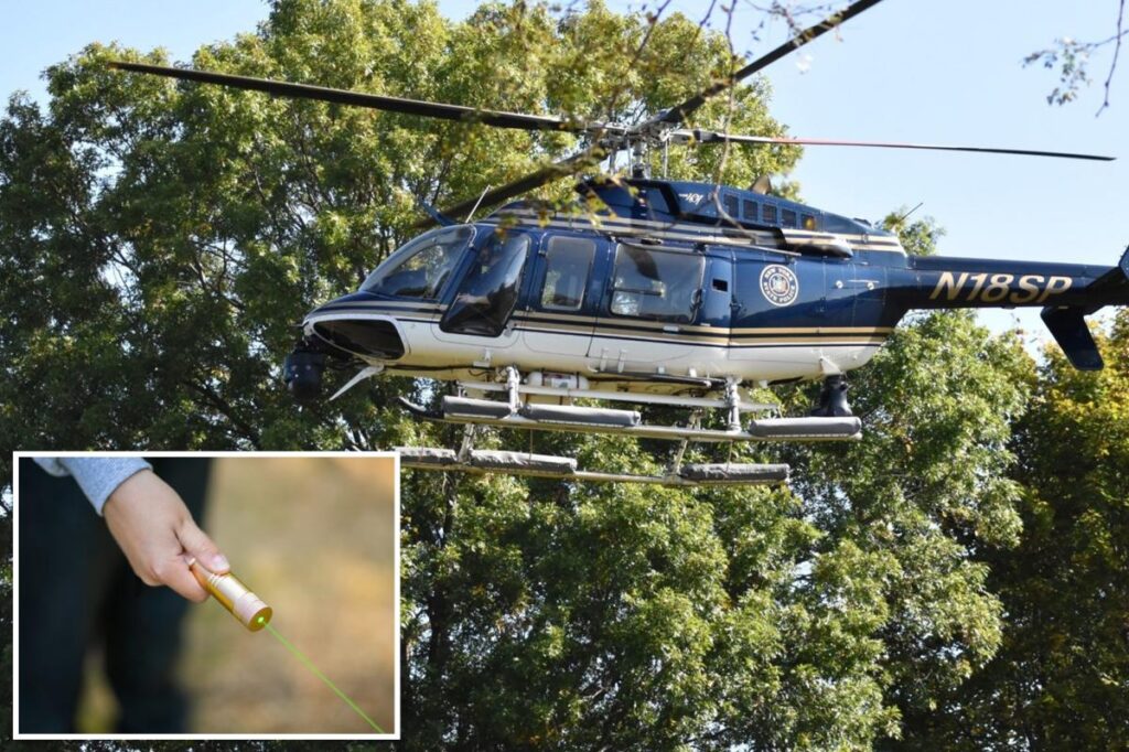 Buffalo teen hits pilots of NYS Police chopper in the eyes with laser that could have sparked mid-air disaster: cops