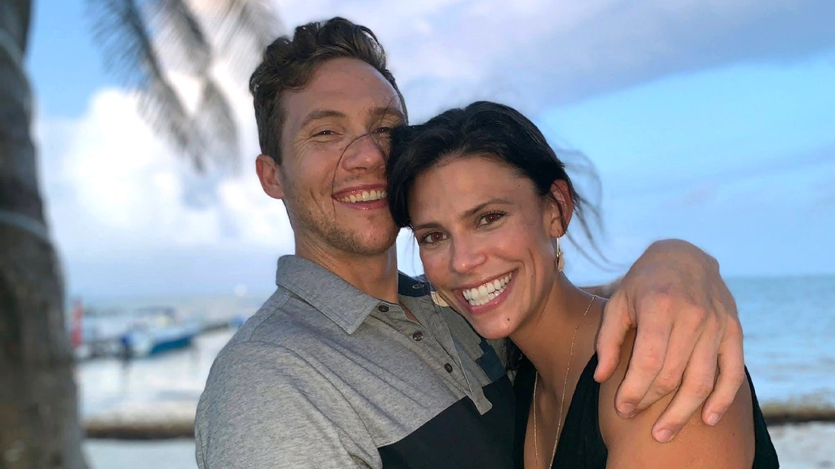 Spencer and Monique Tepe on vacation