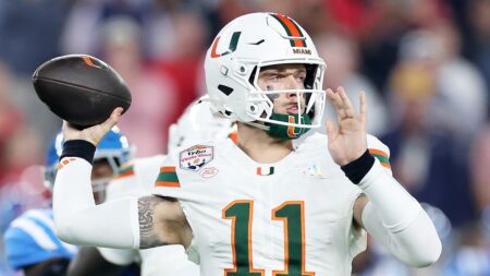 Miami beats Ole Miss behind Carson Beck’s game-winning touchdown to reach CFP National Championship Game