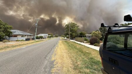 How 60 people were saved from flames in Natimuk