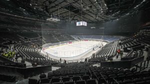 NHL fans mock Italy’s Olympic hockey arena for tiny jumbotron amid mounting criticism