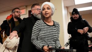 Ilhan Omar backed by House Republicans after Minnesota town hall attack