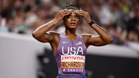 Olympian Sha’Carri Richardson pleads with officer to ‘work with me’ during speeding arrest: ‘I’m begging you’