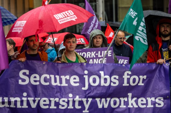 Despite many unis’ healthy surpluses, continual staff redundancies and widespread course cuts have also plagued the sector. 