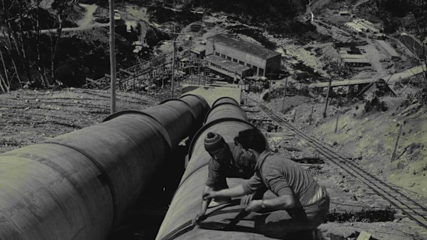 Immigrant workers were the backbone of the massive Snowy project.