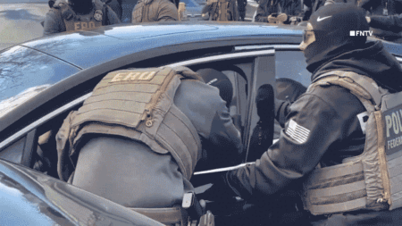 Woman seen on video allegedly blocking Minnesota ICE operation with car as agitators surround agents