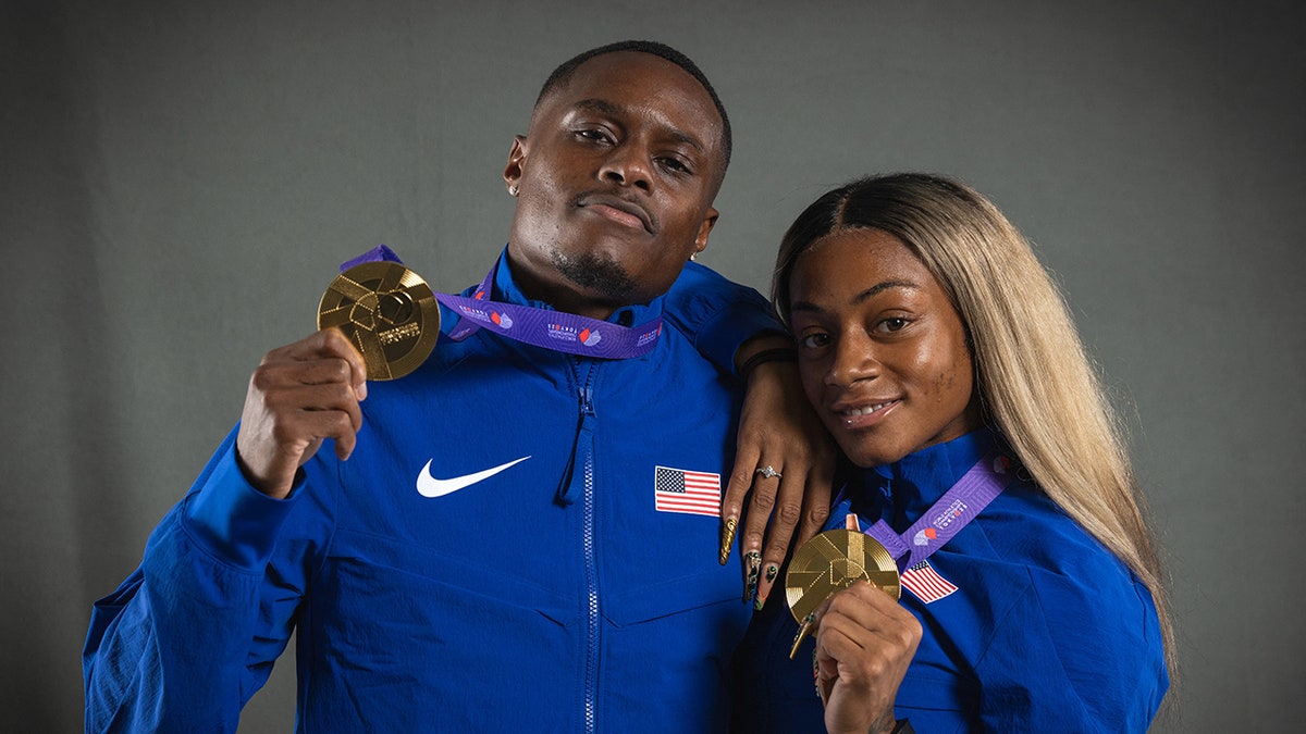Christian Coleman and Sha'Carri Richardson