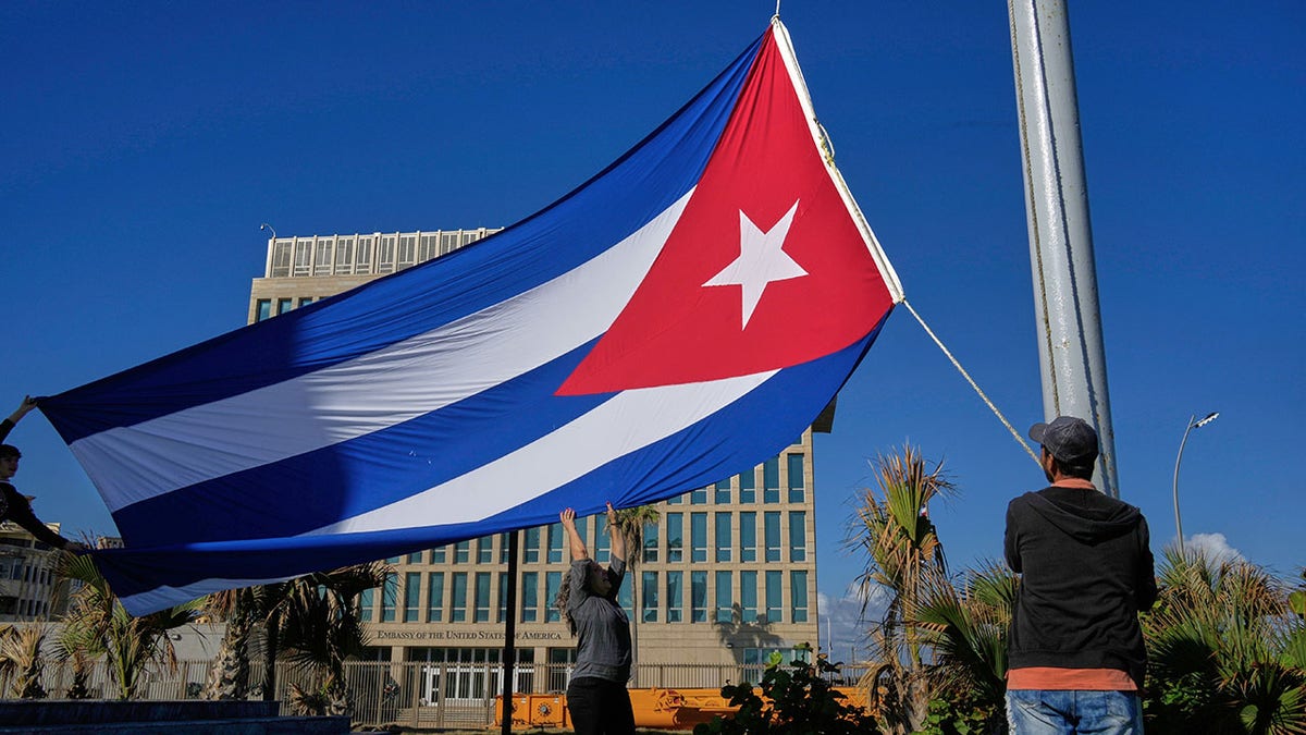 Cuban flag in Cuba