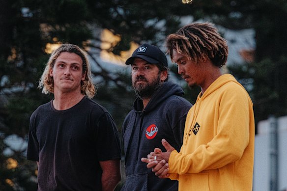 Max White,  Dayyan Neve and Kel Lavers all rushed to the scene. 