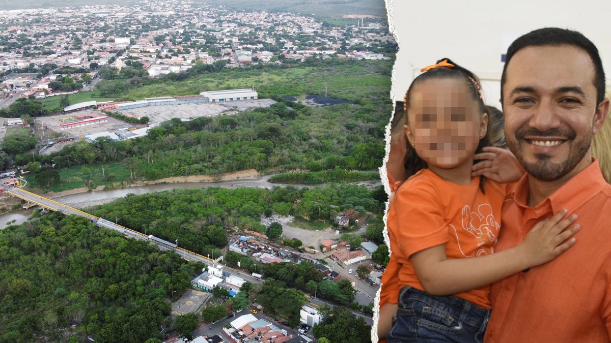 Split image of Cucuta and Diogenes Quintero.