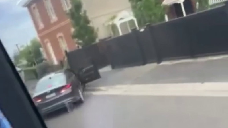 Bus outside Sacred Heart College rammed, weapons fired in dramatic police pursuit