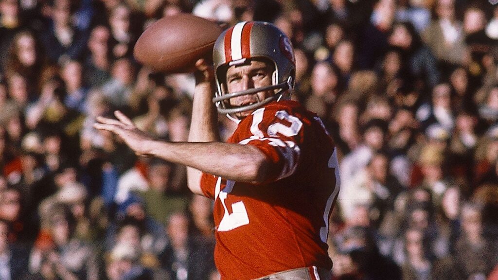 49ers mourn death of franchise icon, NFL MVP John Brodie