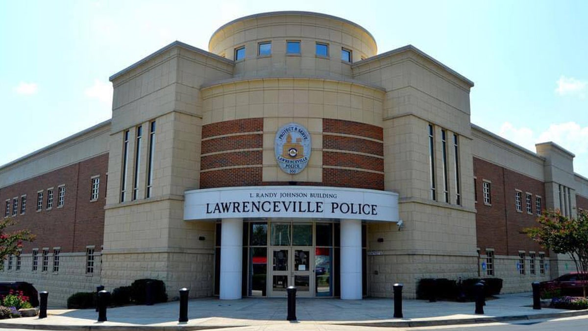 The exterior of the Lawrenceville Police Department