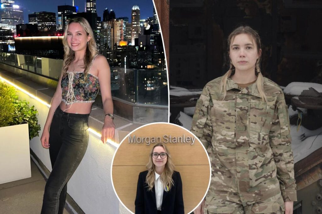 Exclusive | From Wall Street to war: How a Big Apple banker traded her dream life in finance for the front lines of Ukraine’s bloody battle with Russia