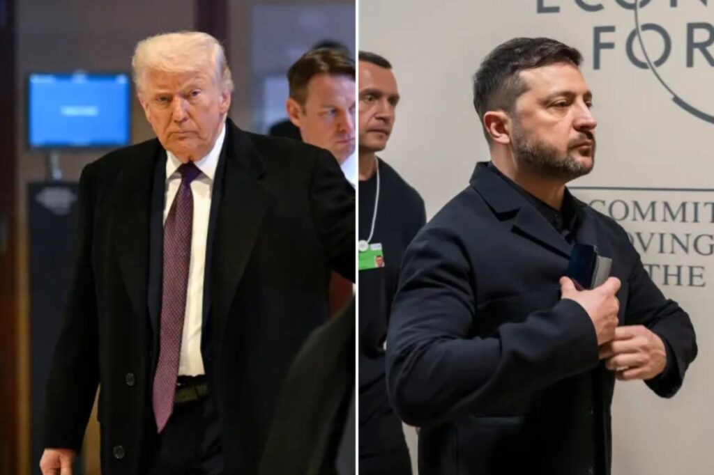 Trump, Zelensky meet behind closed doors for ‘brief one-on-one conversation’ at Davos : ‘It was good’