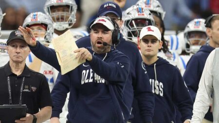 Ole Miss coach Pete Golding says LSU holds power over Lane Kiffin’s assistants as Rebels eye CFP semifinal