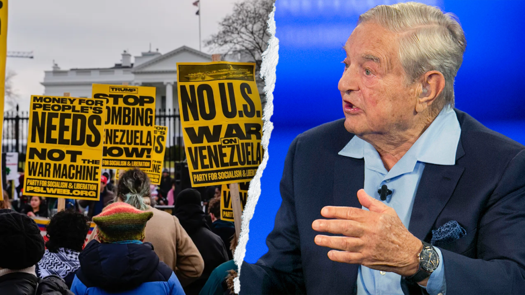 Pro-Maduro groups protesting Trump’s actions in socialist country include Soros-backed organization