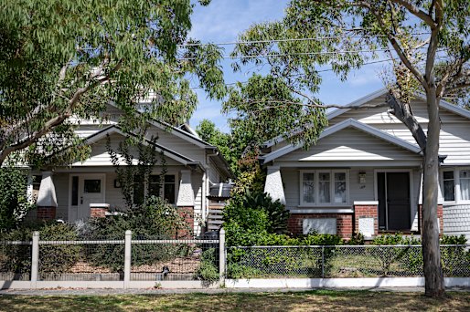 California bungalows are part of the Thornbury neighbourhood character.