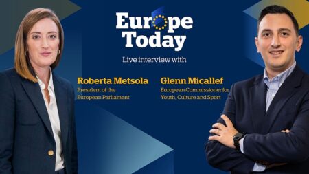 Europe Today: Roberta Metsola, Glenn Micallef and Hadja Lahbib join us
