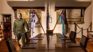 Inside Melbourne’s WWII War Cabinet Room ahead of proposed sale