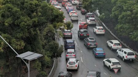 Multi-vehicle accident causes traffic delays in Brisbane