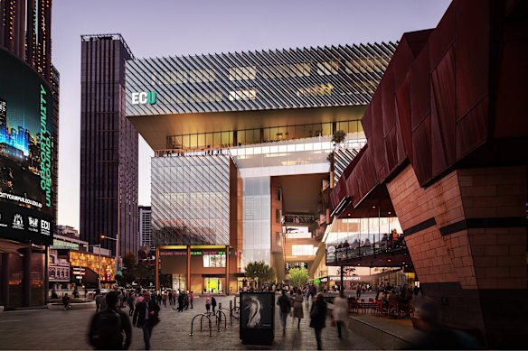 Edith Cowan University’s Perth CBD campus opened this week.