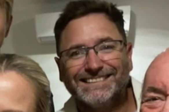 Nine News has identified the missing man as 44-year-old Ash Haigh.