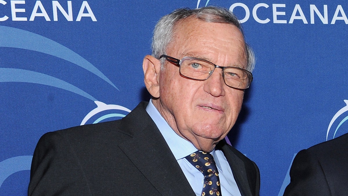 Hansjorg Wyss attends Oceana's 2015 New York City benefit at Four Seasons Restaurant on April 1, 2015 in New York City.  