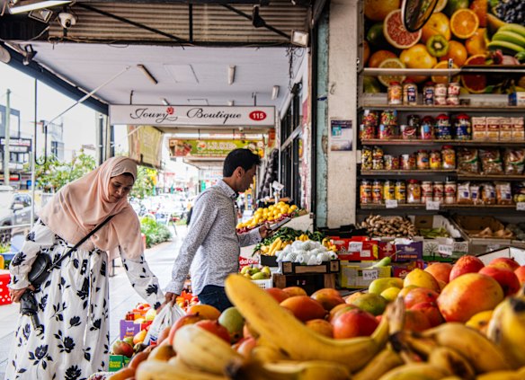 Lakemba, in south-west Sydney, hosts the Ramadan night markets, which attracted more than one million people last year. 