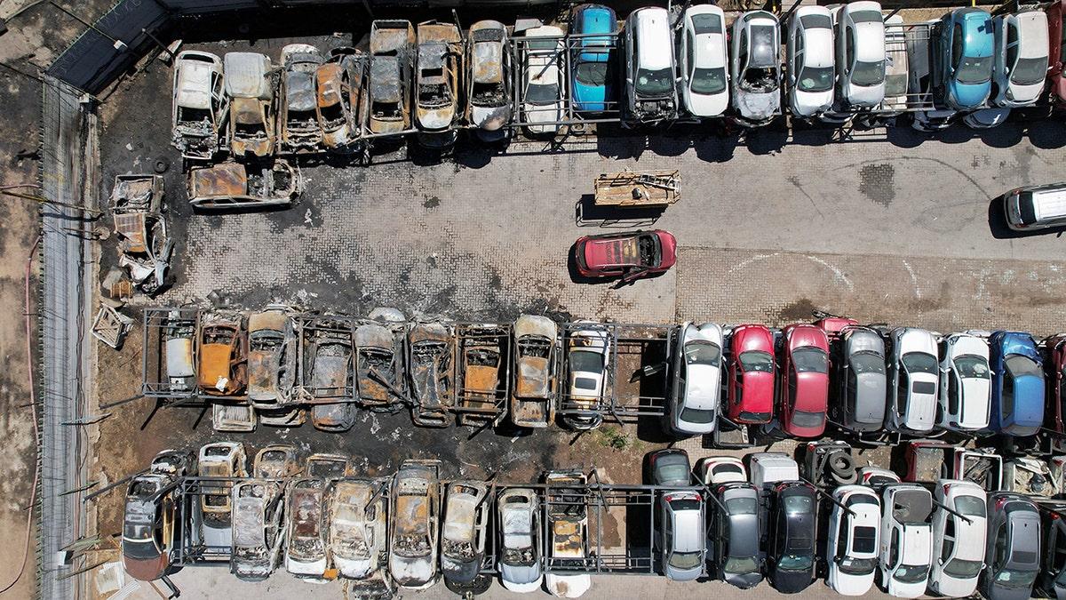 Vehicles burned in Chile following deadly truck explosion