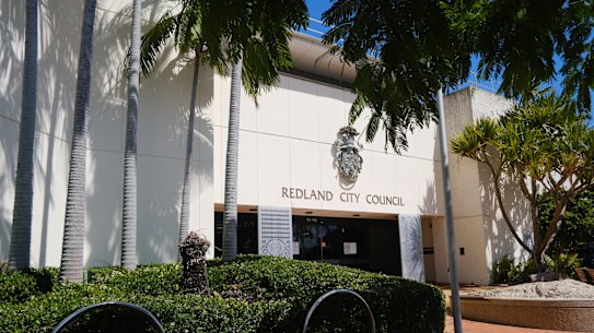 The Redland City Council chambers and administration building on Bloomfield Street in Cleveland. 