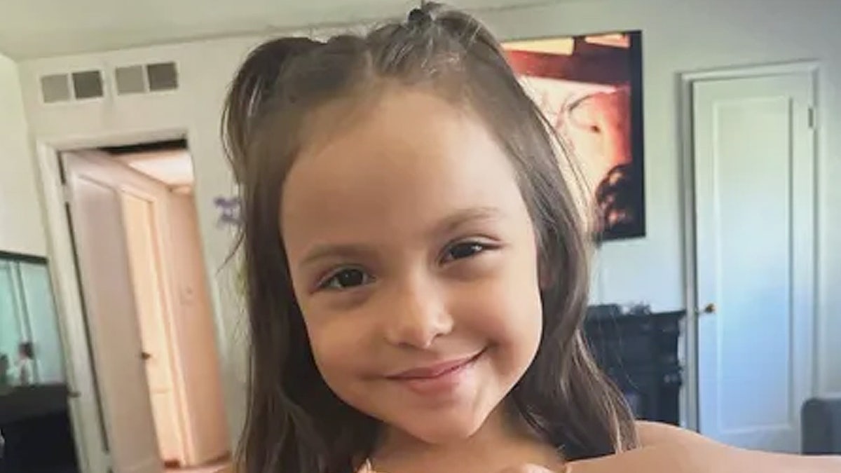 Dalilah Coleman, a child, smiling