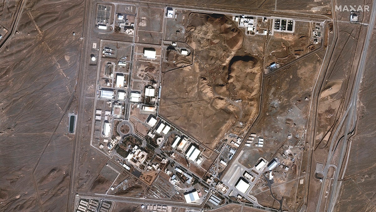 Image shows the Natanz nuclear facility before it was largely destroyed by Israel.