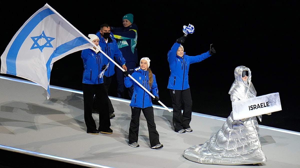 Israel represented at the opening ceremony