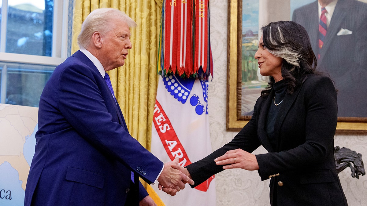 President Trump and DNI Tulsi Gabbard