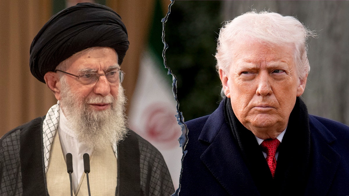 split of Trump and Khamenei