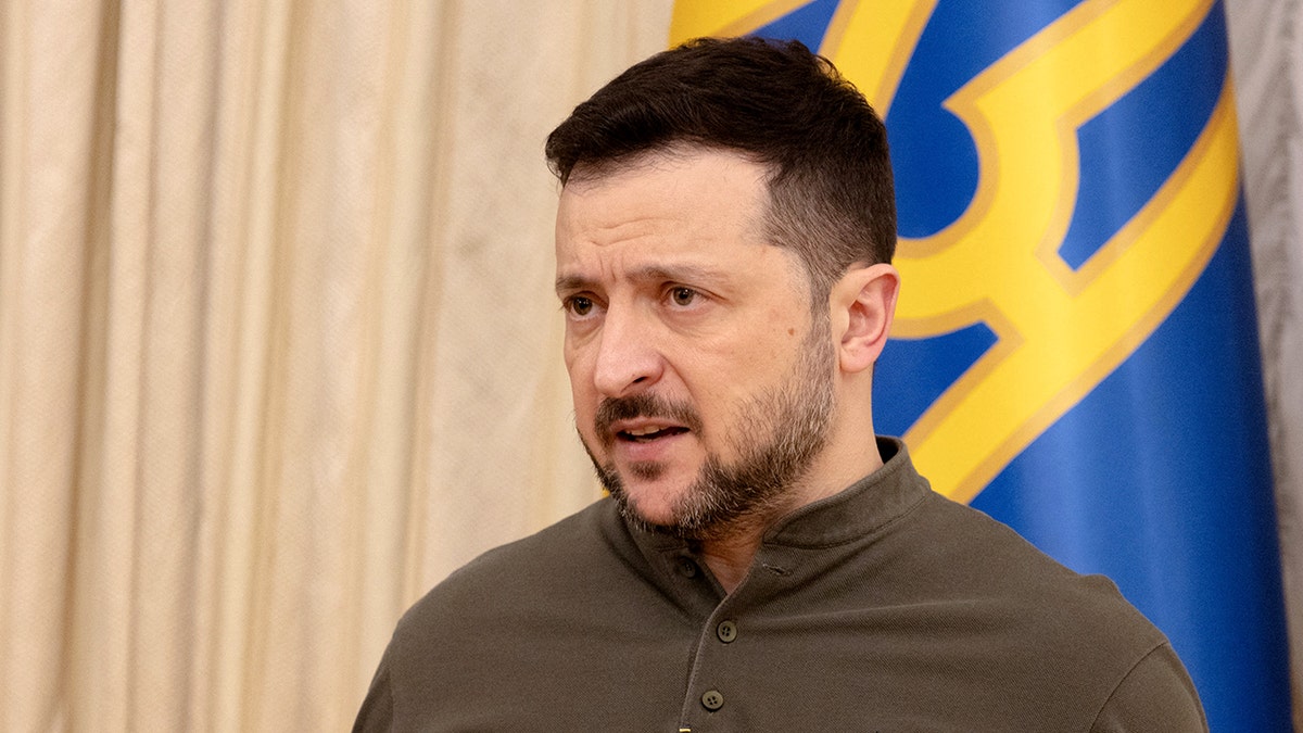 Ukraineian President Volodymyr Zelenskyy