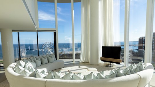 The Saint Moritz penthouse is for sale for $33 million to $36 million. 